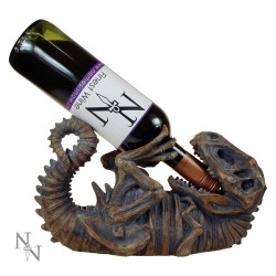 Stojak na wino szkielet małego T-rexa - T-Rex Guzzler 29cm